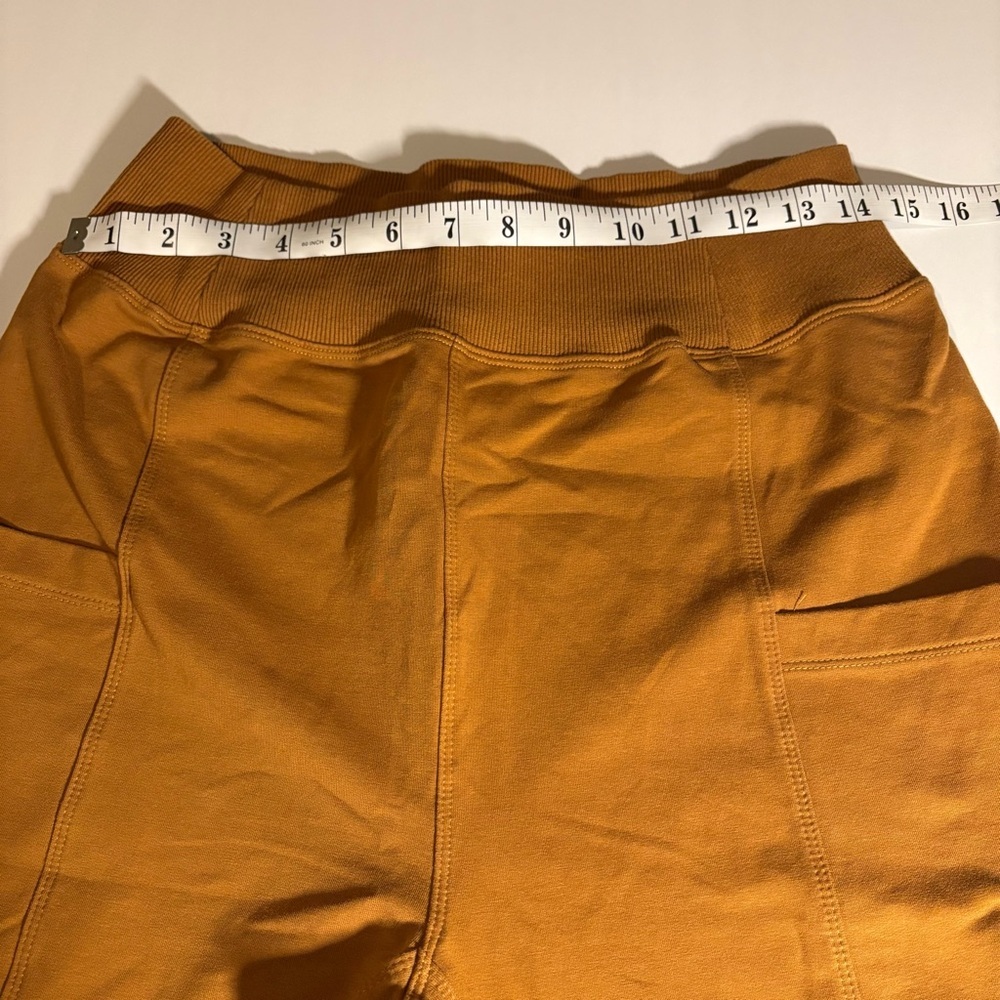 Ampersand Avenue Tapered Cargo Jogger Pants Women’s Sz M Brown Athleisure - Picture 12 of 12